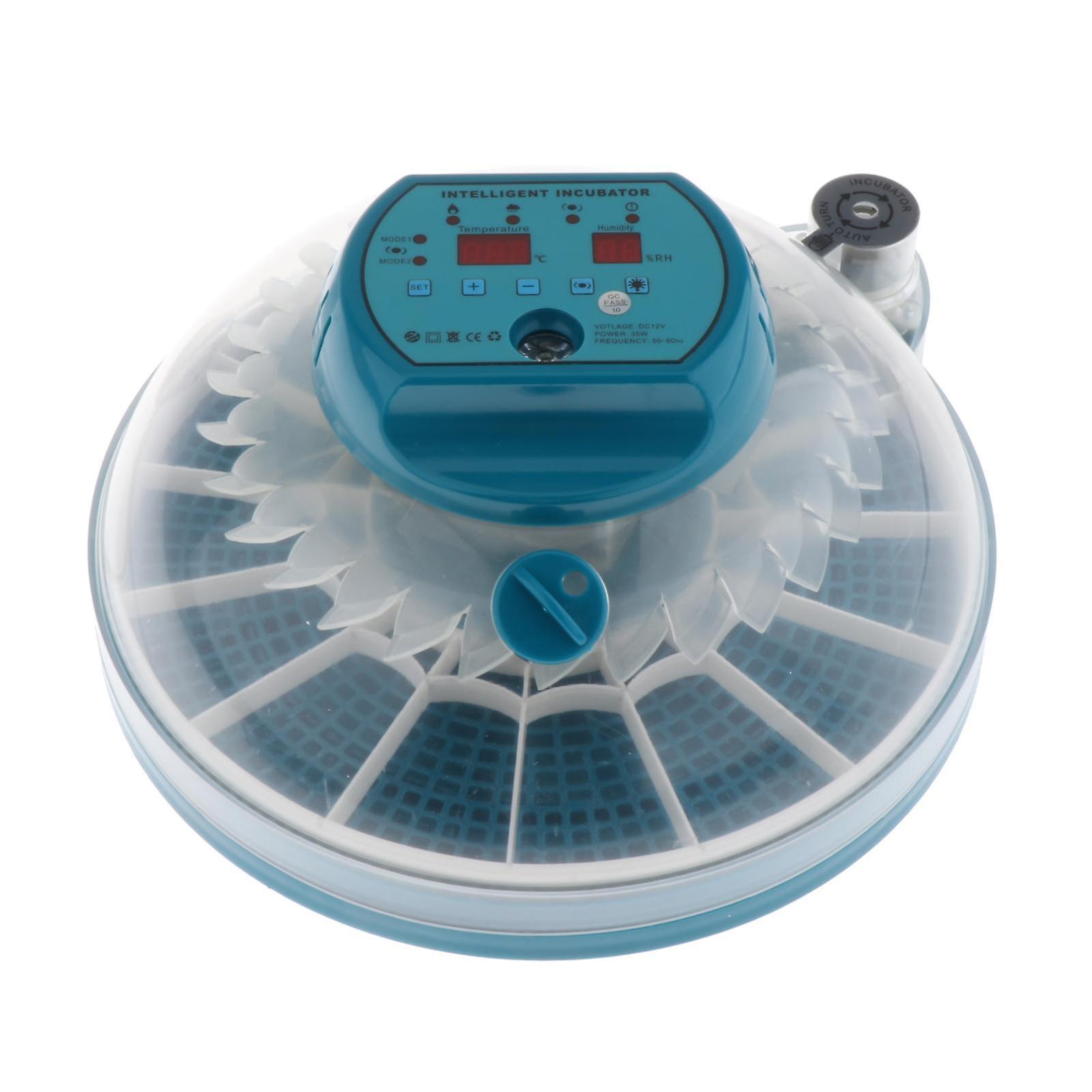 Chicken Egg Incubator Temperature and Humidity Control Lightweight with Automatic Egg Turning Hatching Tool for Chicken Goose