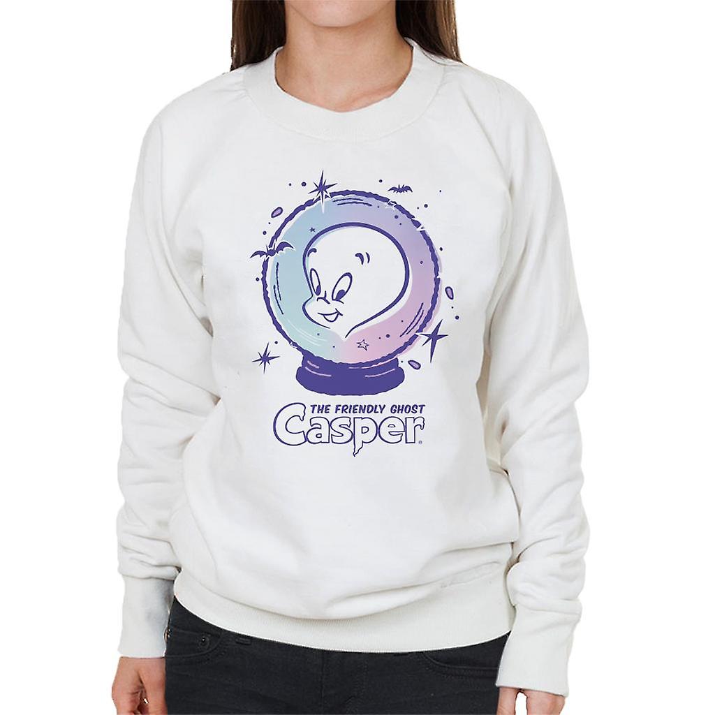 Casper The Friendly Ghost Crystal Ball Women's Sweatshirt