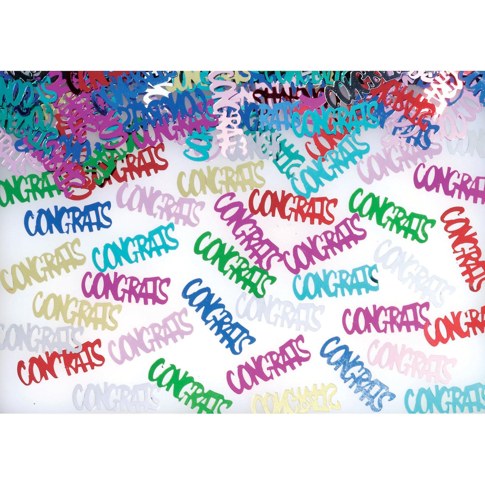 Confetti Congratulations Multi Colour X1757