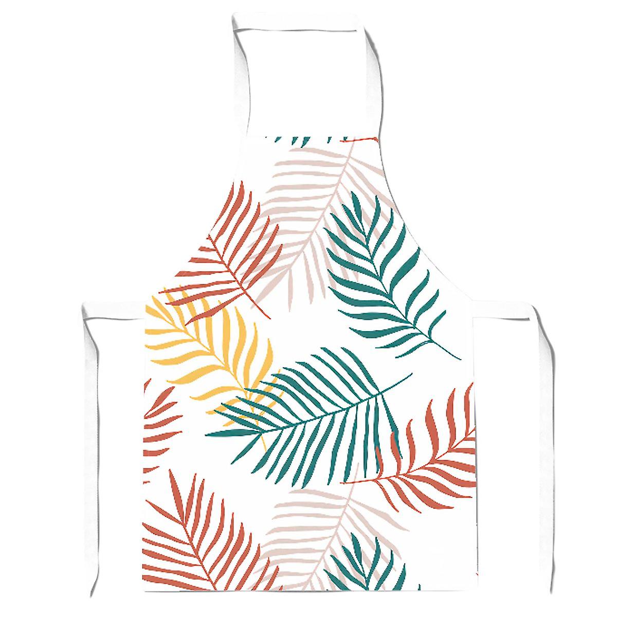 Palm Branches In Natural Colors Apron
