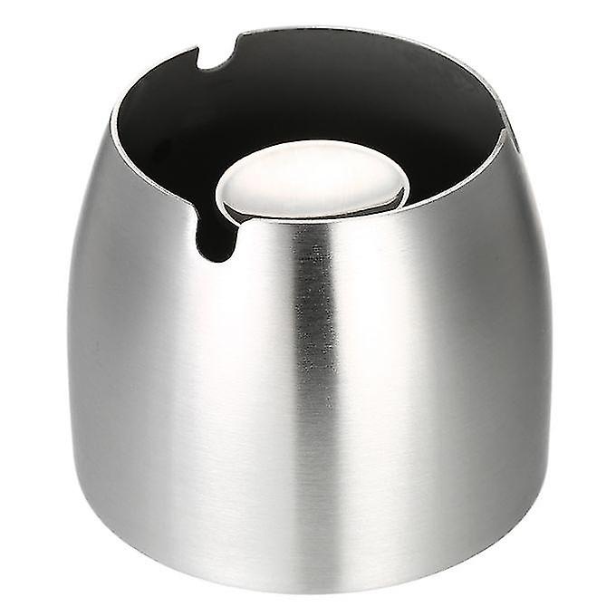 Windproof Ashtray Stainless Steel Tabletop Ashtray