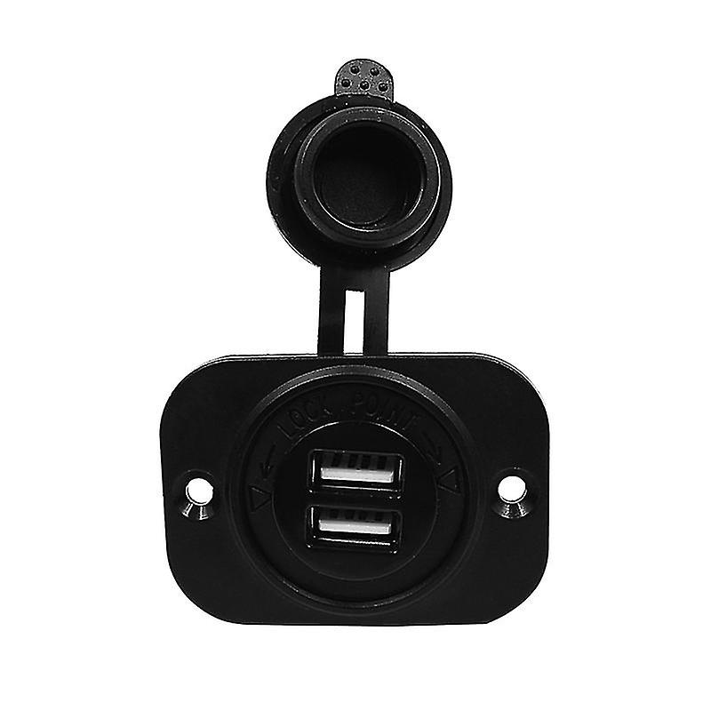 1pcs Car Cigarette Lighter Usb Adapter