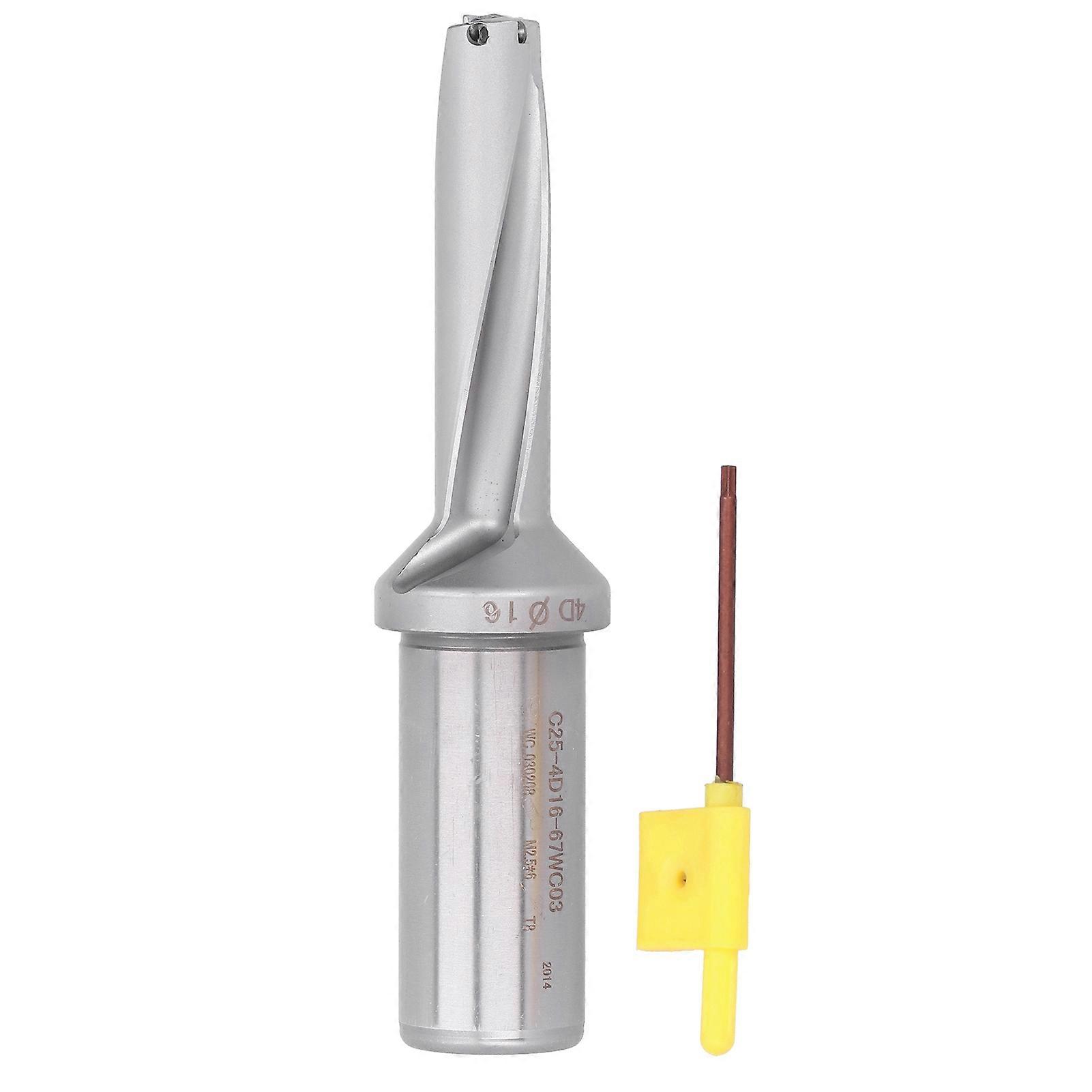 U Drill Shank Bar Cnc Tool Holder Fast Water Jet Drilling Hardware C25-4d16-67wc03