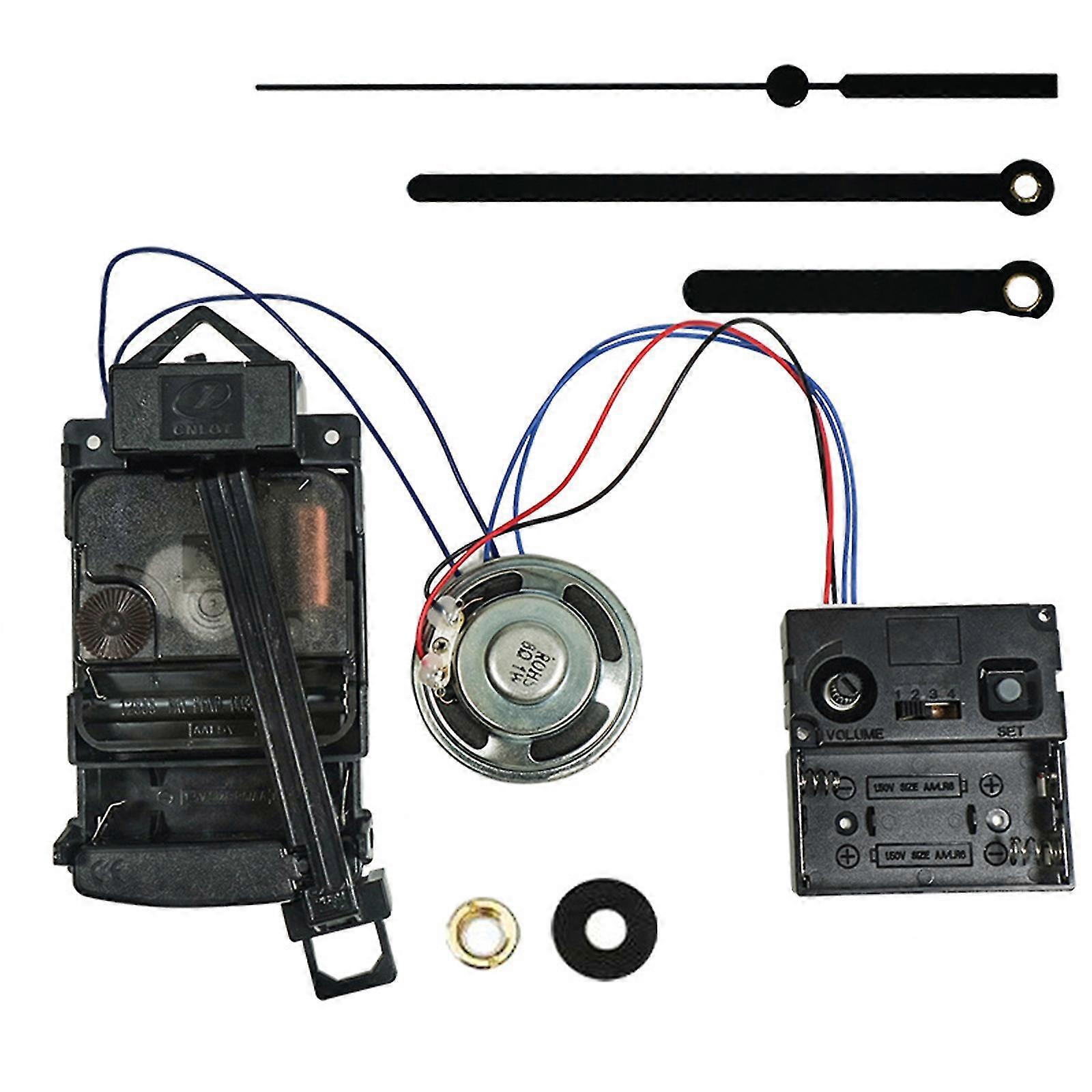 Clock Mechanism Clockwork Practical Quartz 12888 Pendulum Movement Plastic