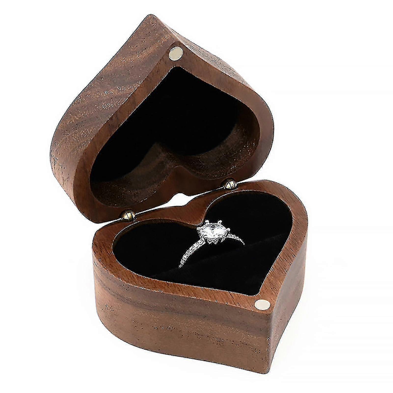 Engament Ring Box S Ring Case For Proposal Wedding