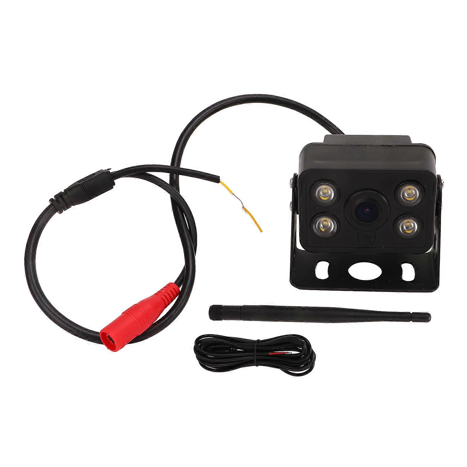 Wireless Backup Camera 120 Degree Viewing Angle Night Vision IP67 Waterproof Wifi Rear View Camera for Cars Buses