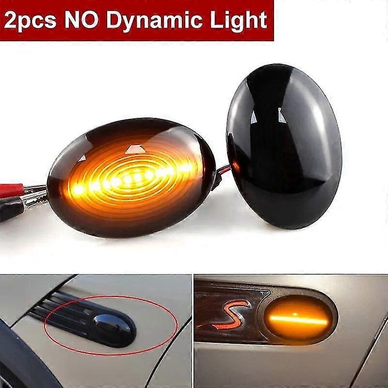2pcs Flowing Turn Signal Light Dynamic Led Side Marker Side Indicator For Bmw Mini Cooper R56 R57 R58 R59 Cl-r56-lsm-sm