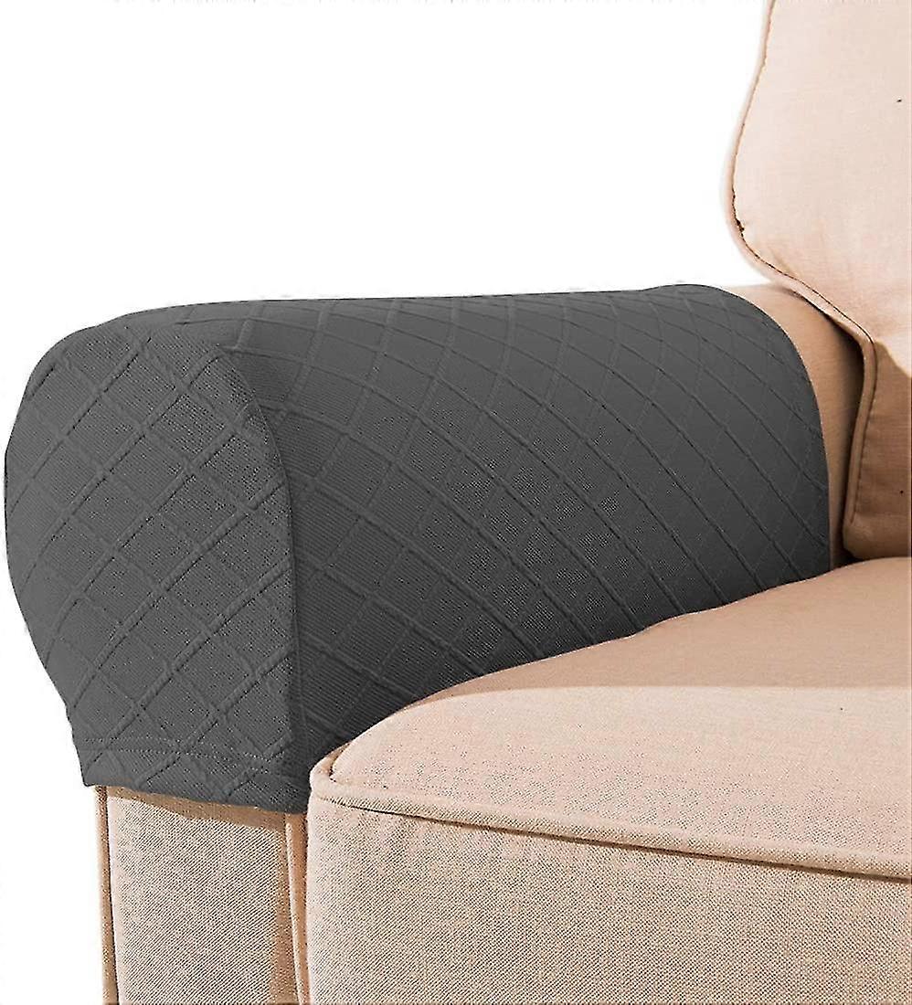 2 Pieces Set Of Sofa Armrests Soft Non-slip Armrests
