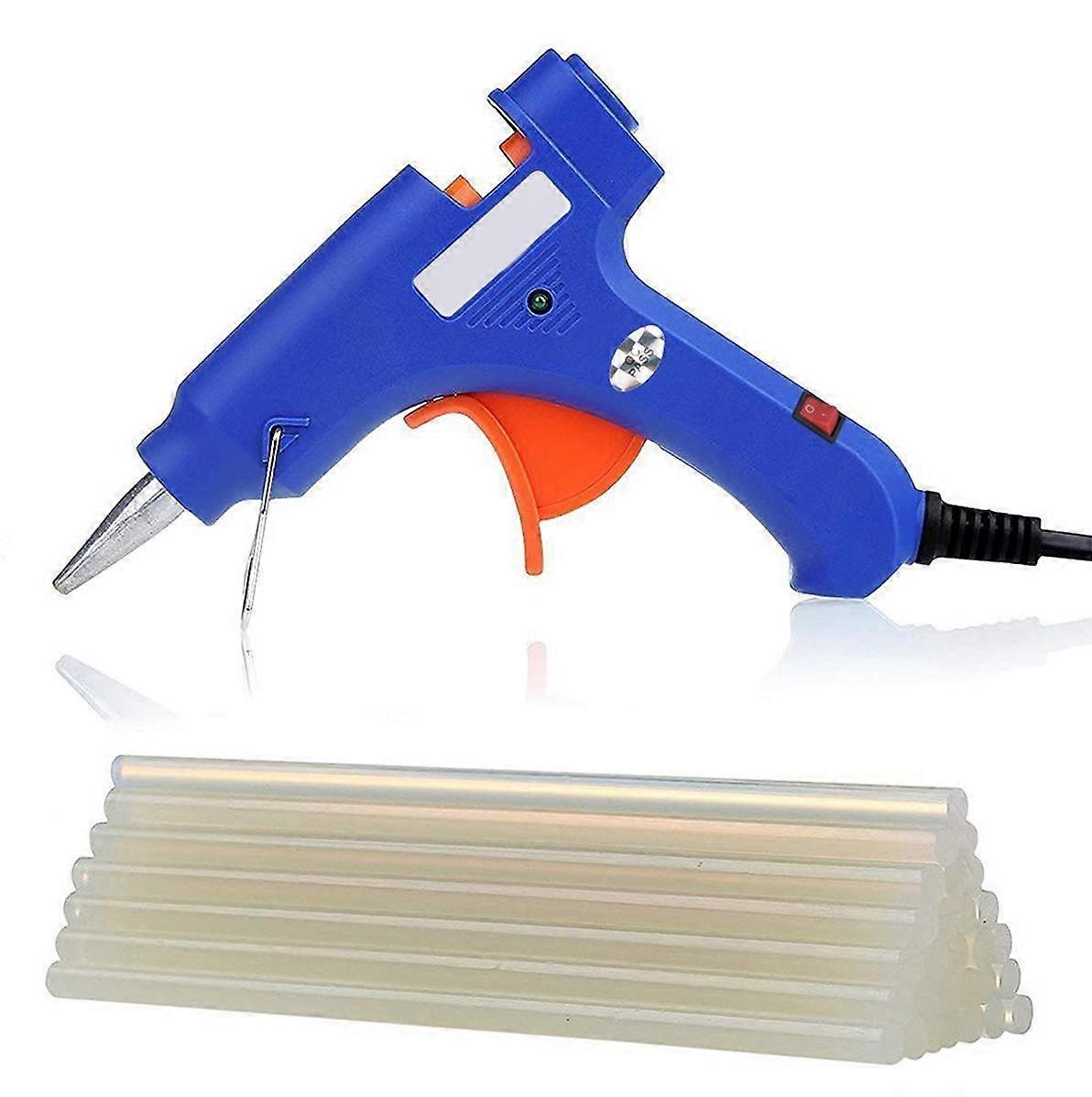 Glue Guns, Mini Hot Glue Gun High Temperature Melting Glue Gun kit with 25 Glue Sticks Flexible Trigger for DIY Small Craft Projects&Sealing and Quick