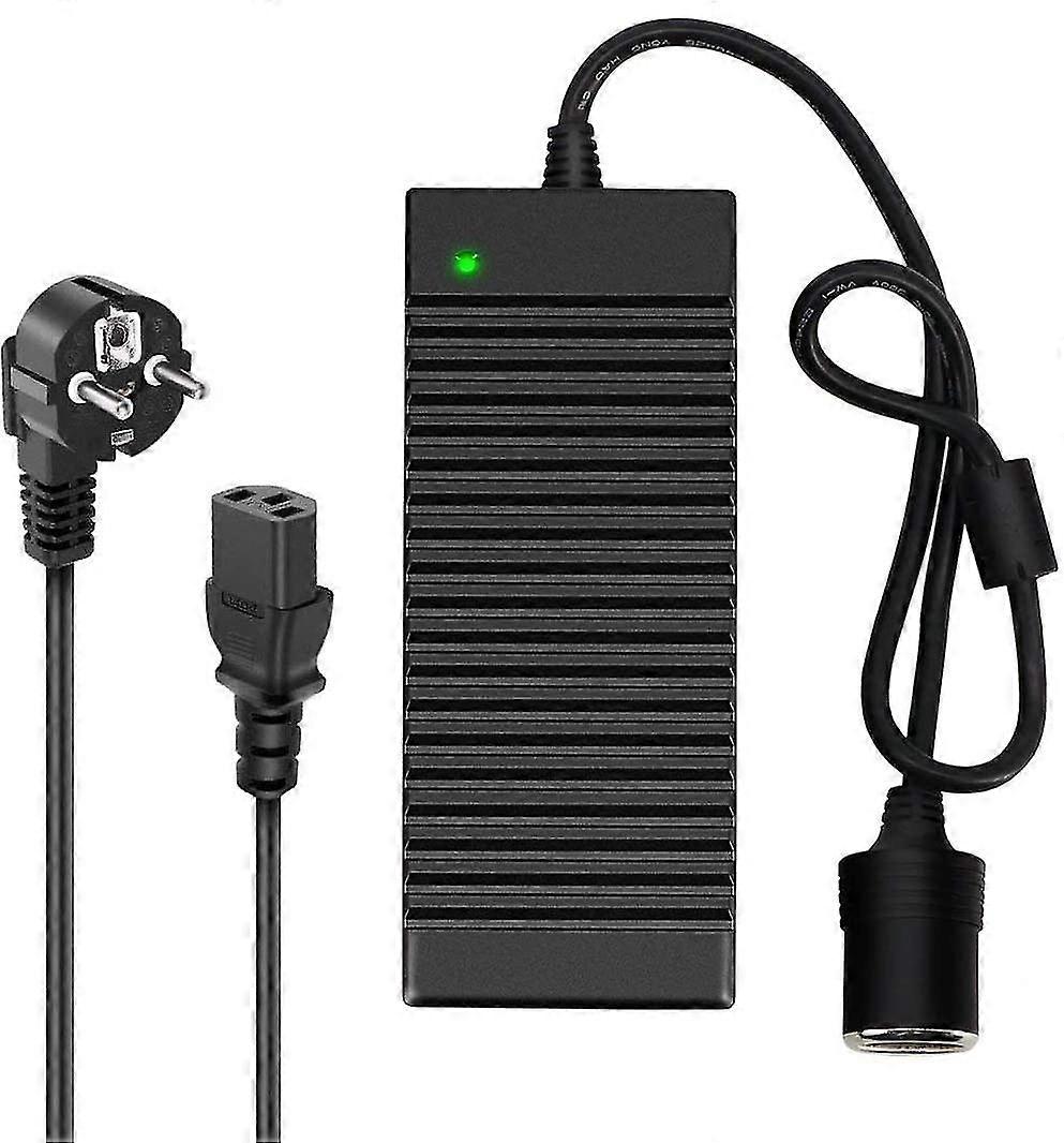 AC zu DC 12V / 10A 120W Adapter Konverter Auto Zigarettenanzünder Steckdose Transformator Stromwandler