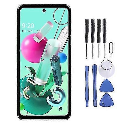 Replacement Lcd Screen Compatible With Lg Q92 5g Digitizer Complete Assembly With Frame