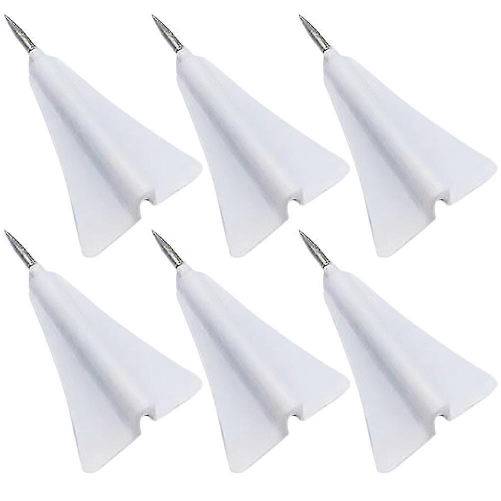 6Pcs Convenient Push Pin Replaceable Pushpins Delicate Thumbtacks Home Accessory