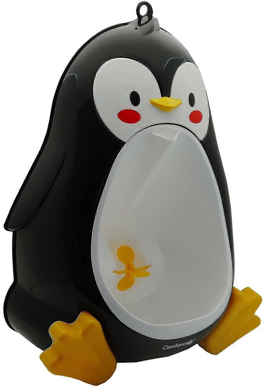Penguin Standing Potty Training Urinal For Boys With Fun Aiming Target