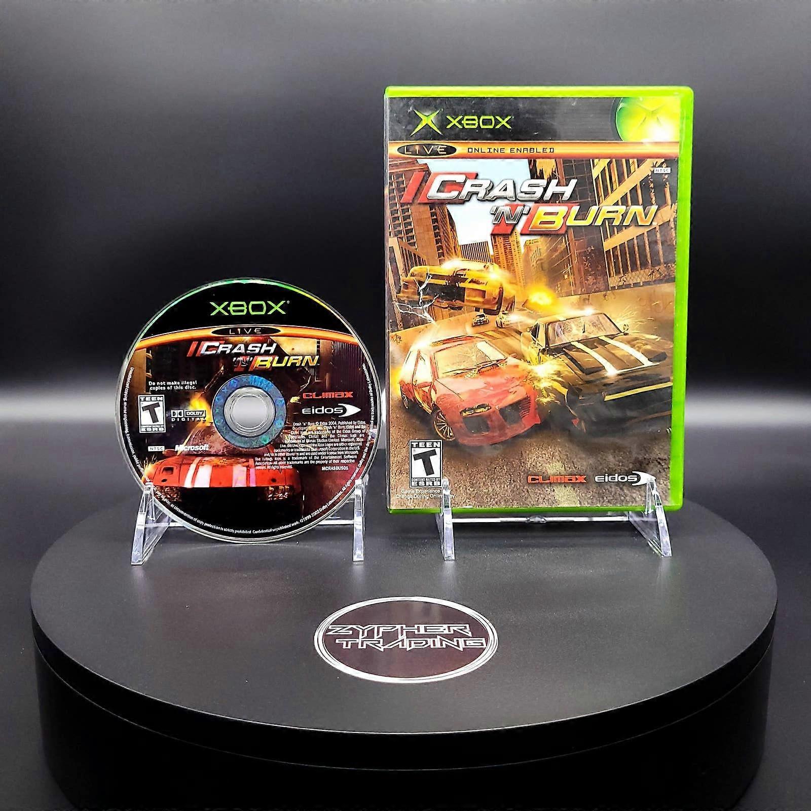 Crash N Burn  Game -  - PAL - New & Sealed