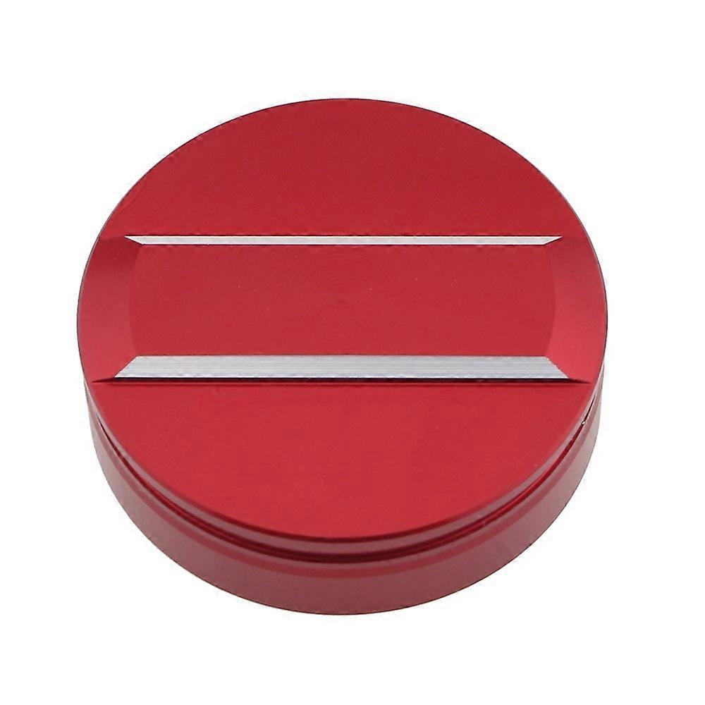 Motorcycle Front Clutch Cover Rear Brake Fluid Reservoir Cap for Panigale V2 V4 S/R 1260(Red)