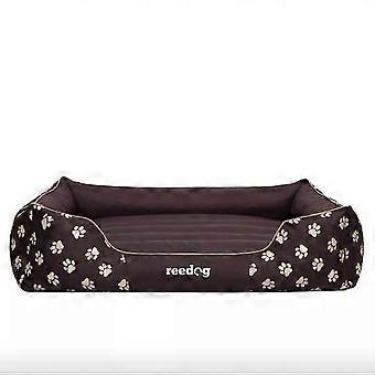 Dog Bed With Paw Pattern