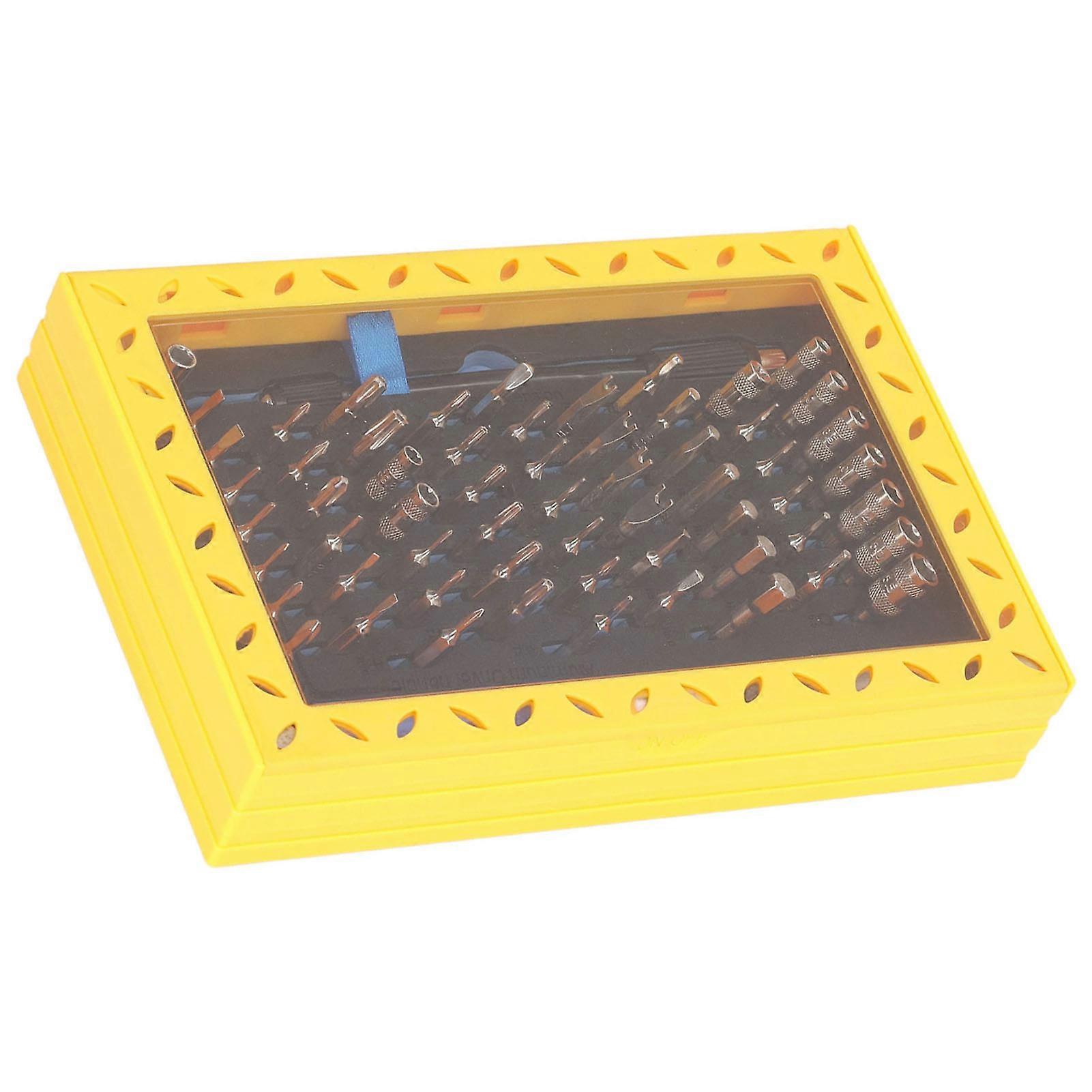 63 in 1 Screwdriver Set Multifunctional Driver Bit Socket Handle for Electronic Repair