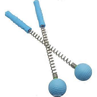 Phoenix Massage Ball Hammer (2 stuks) Handmatige golfstimulator Rug- en schoudermassage van het hele lichaam om vermoeidheid en pijn te verlichten (blauw)