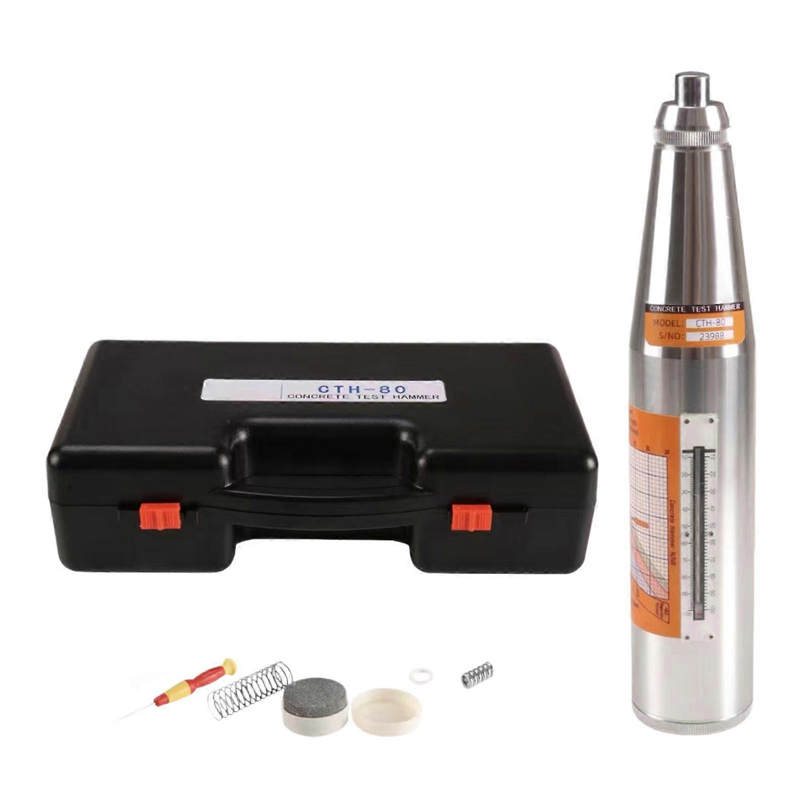 Concrete Rebound Hammer Solid Hardness Tester for Building Inspection Mortar