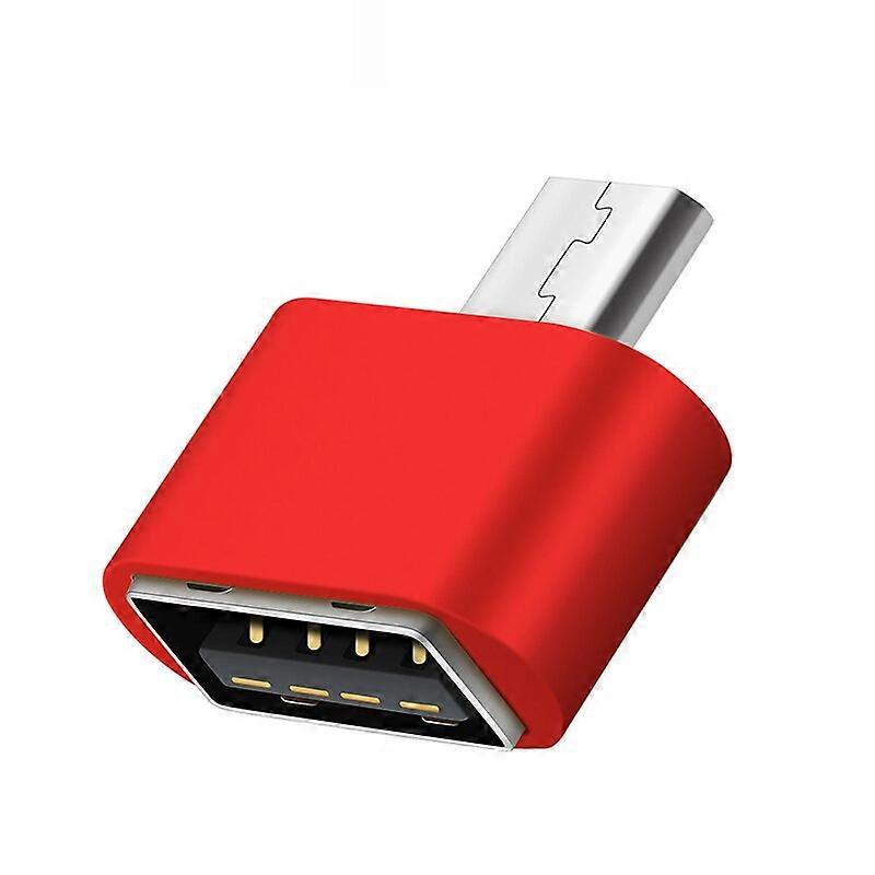 Portable OTG Data Converter Adapter, 1 Piece, Micro USB 2.0 Male Micro USB Female, Android Phone Converter Connector and Tablets
