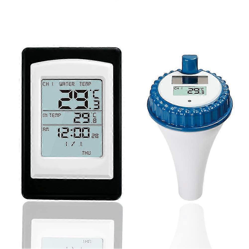 pool thermometer, wireless floating easy read, for swimming pool