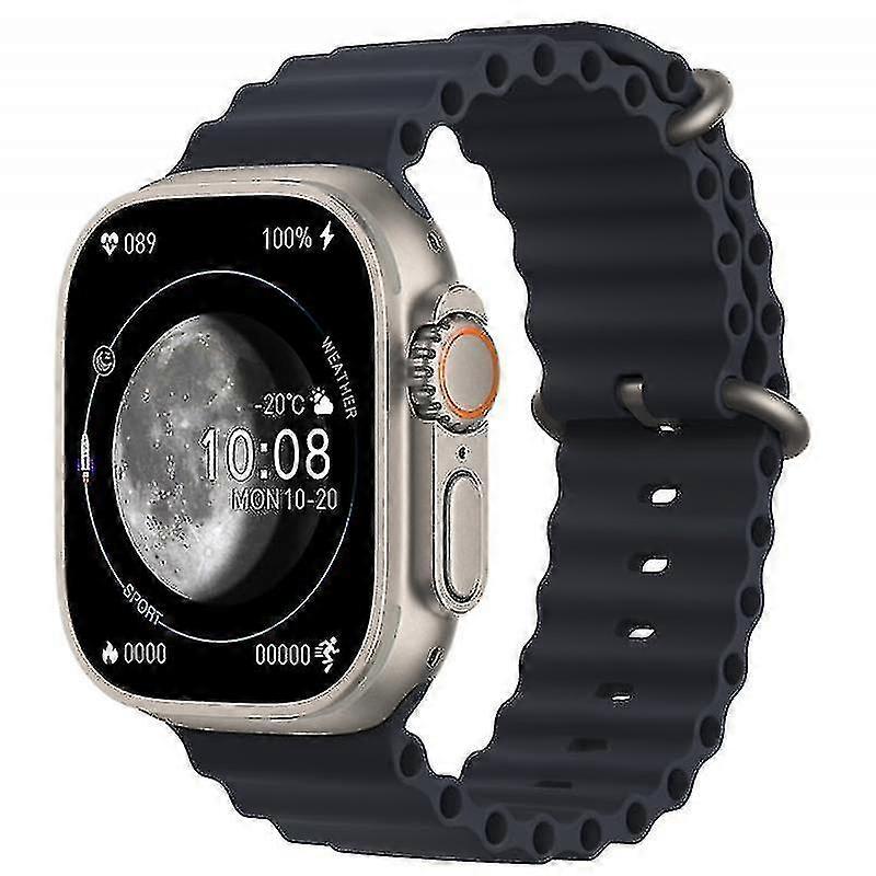 Hk8 Pro Max Ultra Smart Watch Men 49mm Amoled Screen Compass Nfc Smartwatch-yky