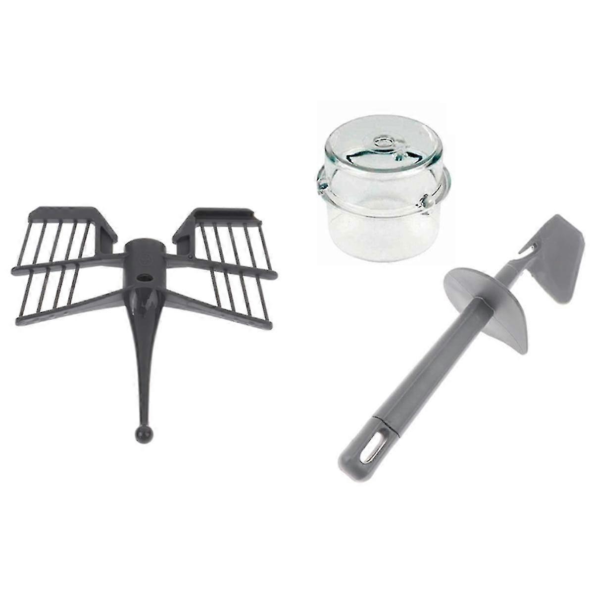 Juice Extractor Butterfly Stirring Rod Scraper Bar for TM31 TM5 TM6 Replac Parts Measuring Cup+Scra