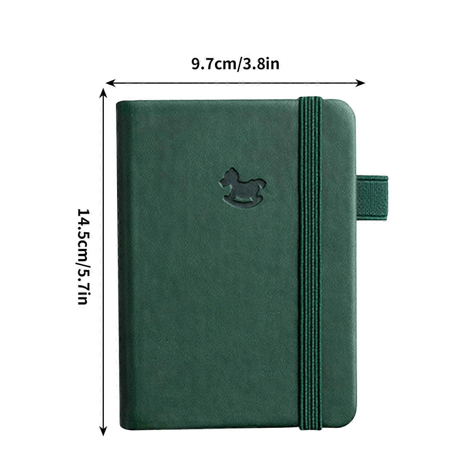 Small Notebook Portable Notepad Thickened Pocket Mini A6 English Book Handy Note