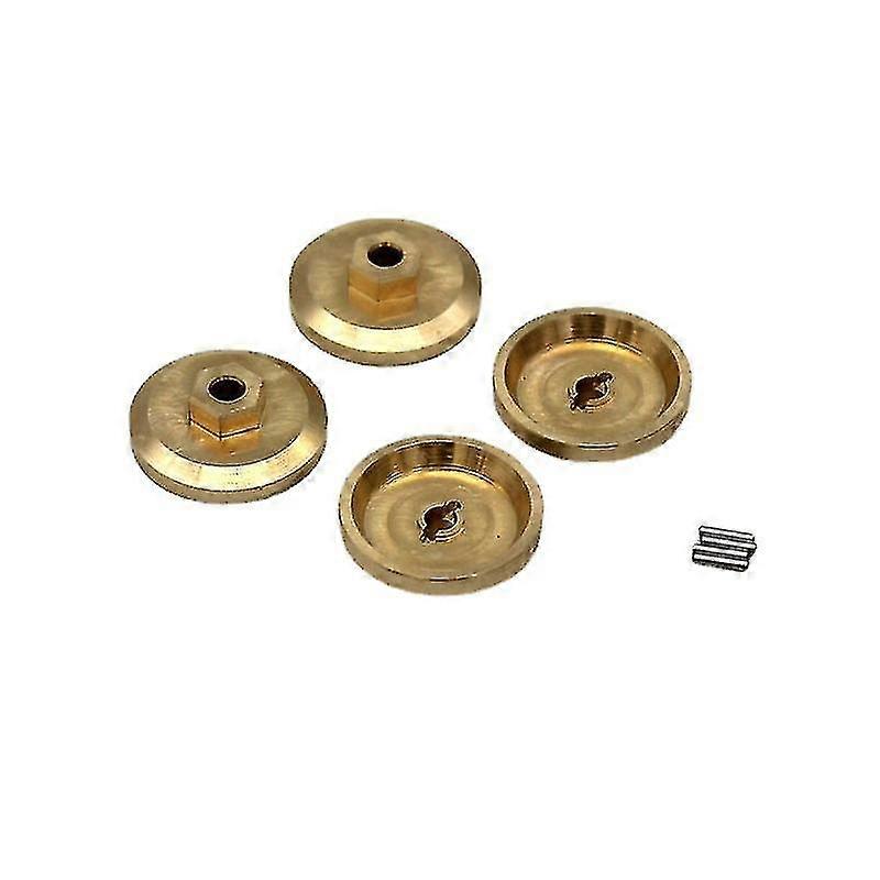 4pcs Brass Counterweight 7mm Coupler For Fms 1/18 Cruiser Rc Climbing Remote