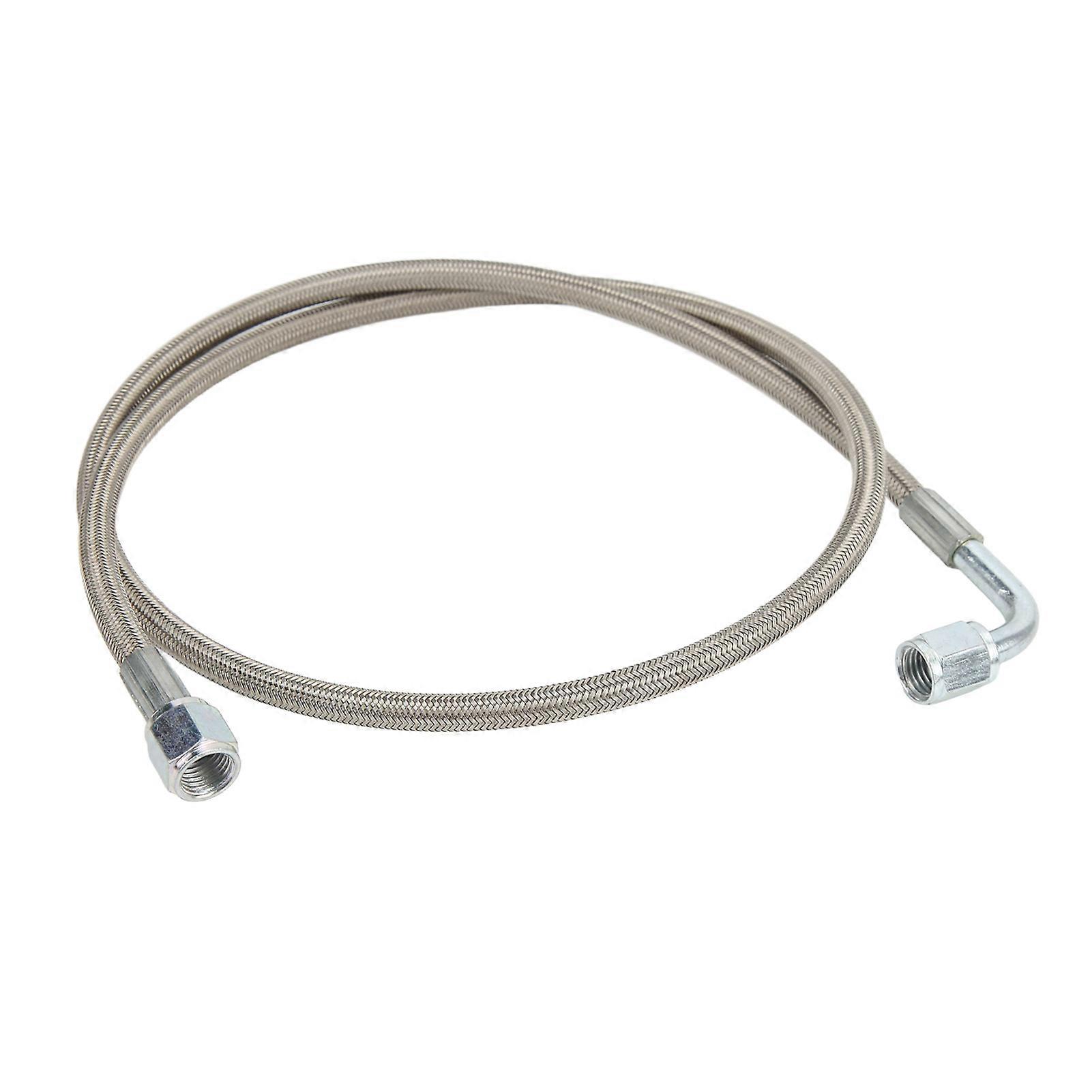 Vibrant Univ Oil Feed Kit 4ft Teflon lined S.S. hose with two -3AN female fittings preassembled