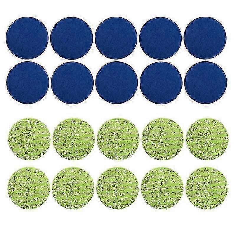 20Pcs Replacement Pad for Cordless Electric Mop Sweeper Wireless Electric Mop Replacement Scrubber