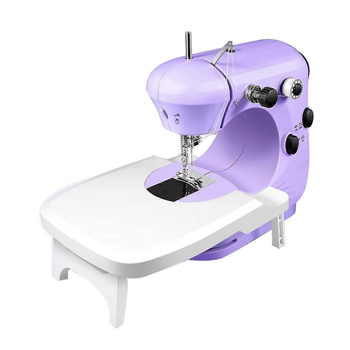 Macchina da cucire Mini macchina da cucire portatile a 2 velocità Kit da cucito sicuro per principianti Macchina da cucire Extens