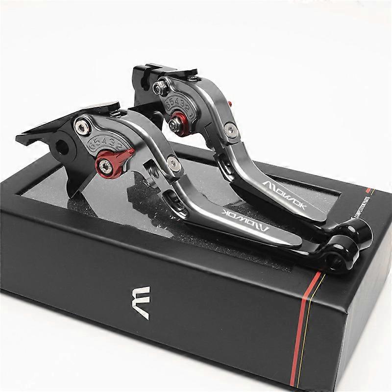 Suzuki DL650 Vstrom650 modified aluminum alloy extension brake grip clutch horn handlebar bar