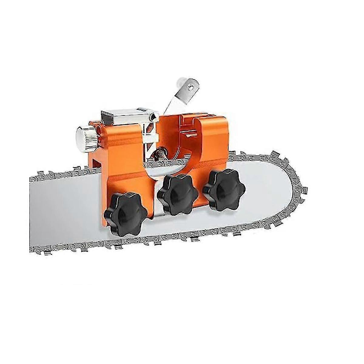 Chainsaw Sharpener, Chainsaw Sharpener Jig Chainsaw Sharpener Tool Suitable For 8-22inch Kinds Of C Hy