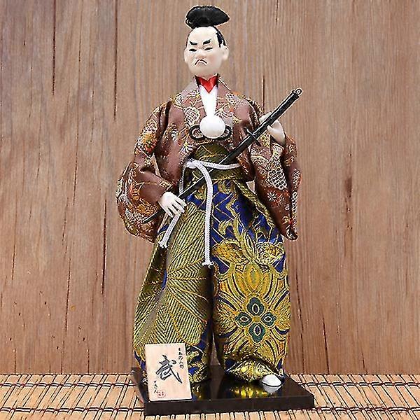 30 سم تماثيل الساموراي اليابانية التقليدية تماثيل النينجا الدمى اليابانية الحلي مطعم سوشي هدايا الديكور المنزلي