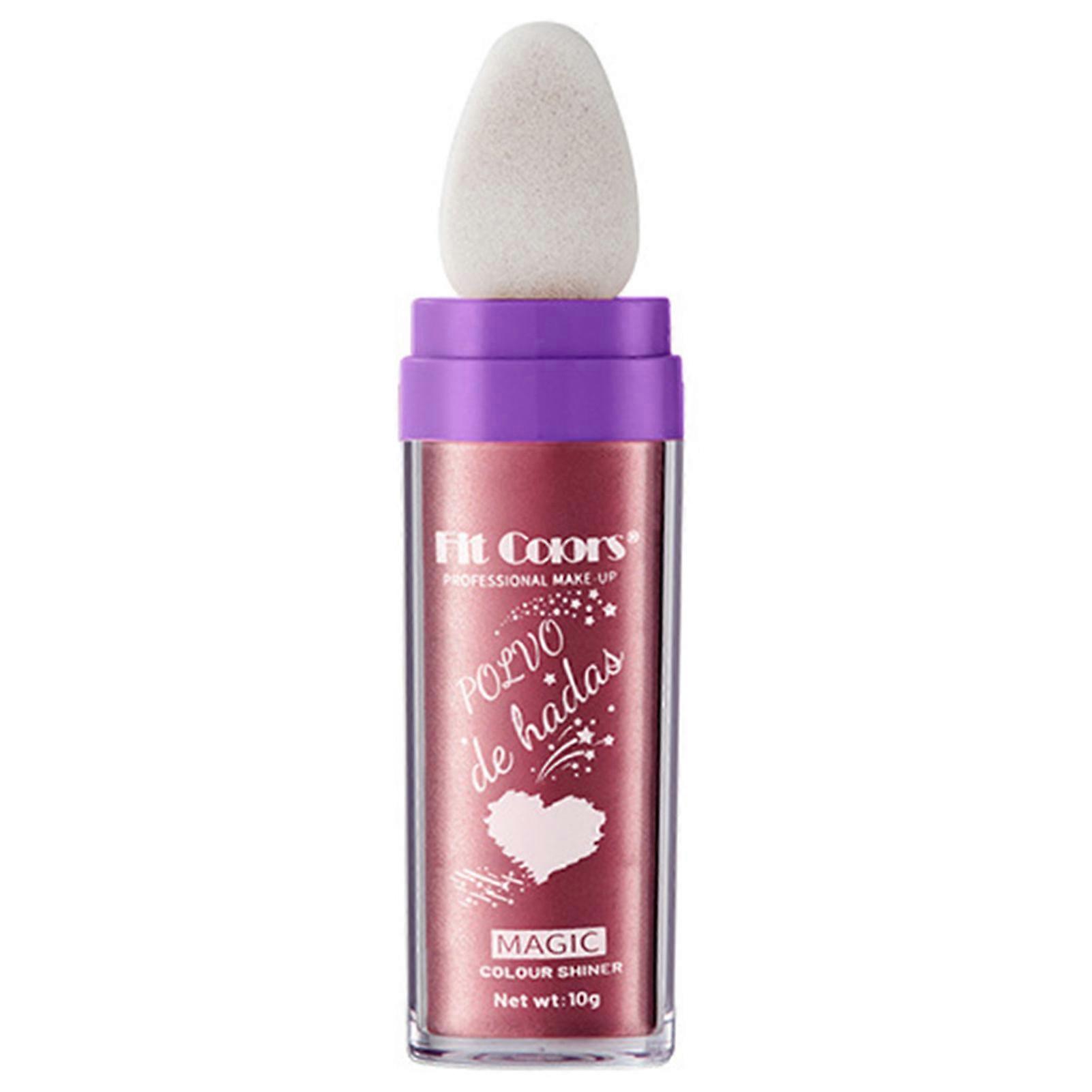 Women Fairy Highlight Powder Smooth Easy Coloring Highlight Powder for Beauty Blogger Makeup Lover