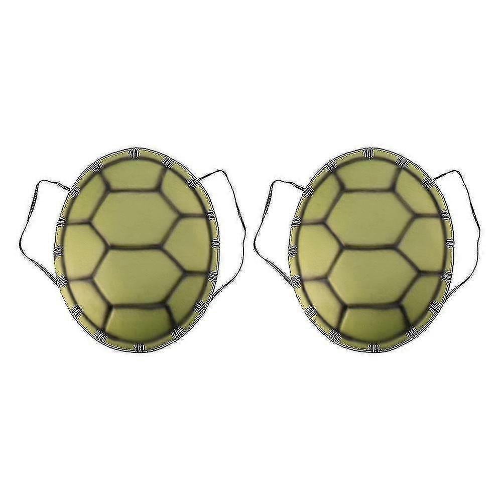 2kpl Halloween Cosplay Puvut Turtle Shell Props Performance Puvut