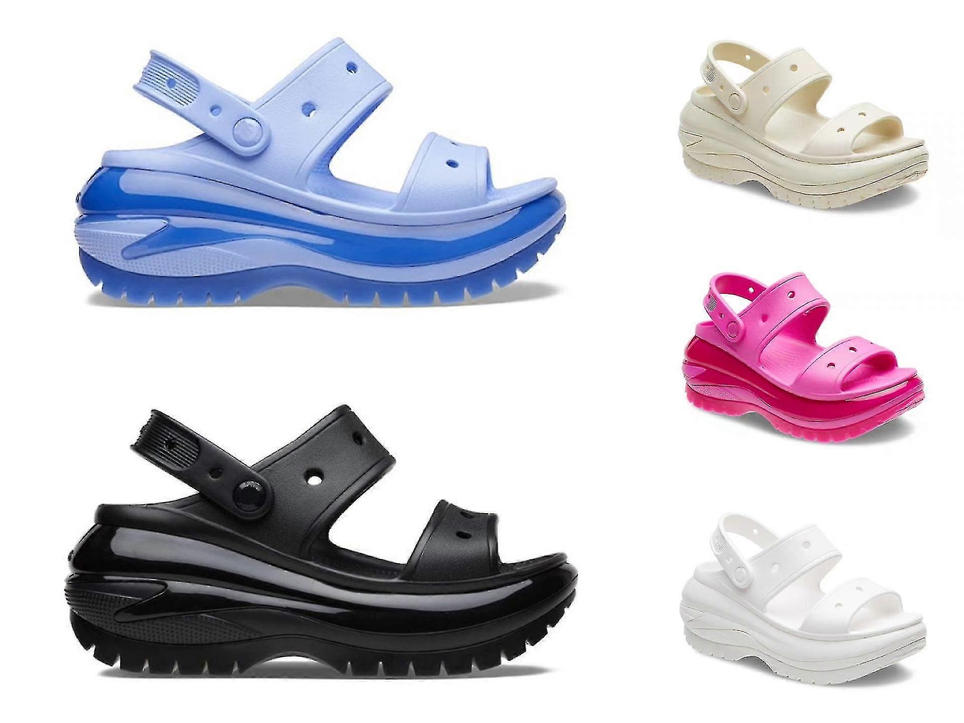 Womens Megacrush Sandal Ln Bone White