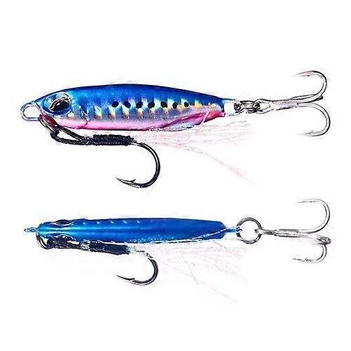 2 PCS Shore Casting Lead Fish Long-distance Casting Sinker Double Hook Lure