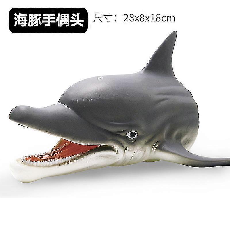 Delphin Simulation Modell Tier Handpuppe Parodie Handschuh Spielzeug