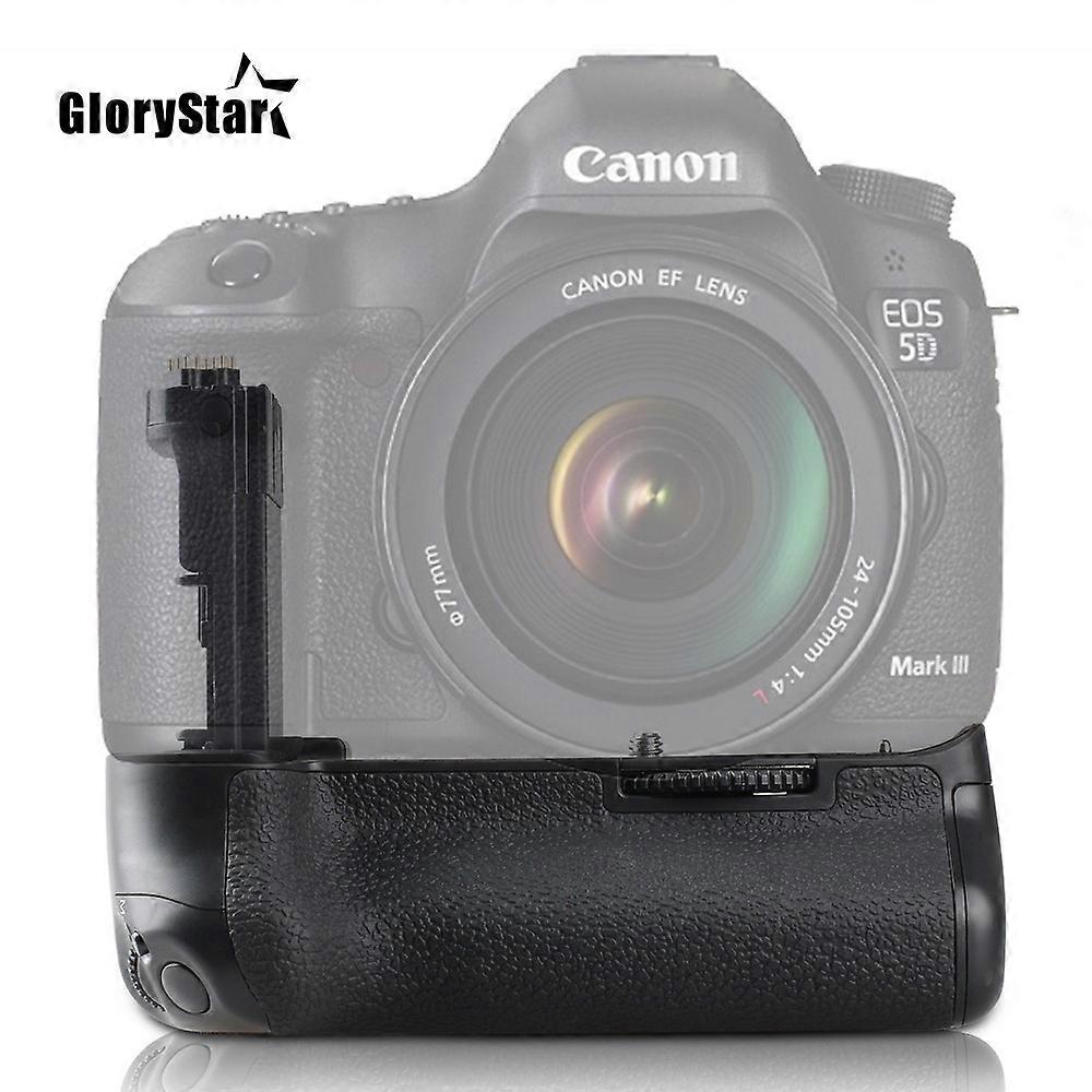 Support de poignée de batterie vertical pour Canon EOS DSLR 5D Mark III 5DIII 5D3 Poignée d’appareil photo Remplacer BG-E11 5DS R LP-E6