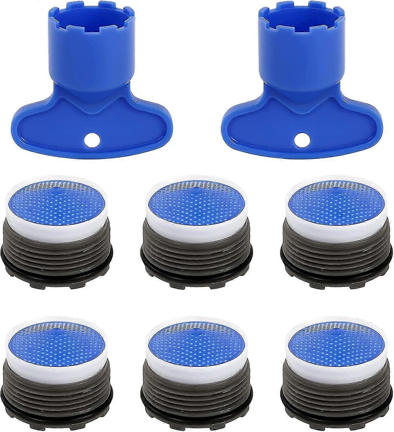 8 Pcs Aerators Faucet, Environmental Faucet Aerator With Removal Wrench Toolm16