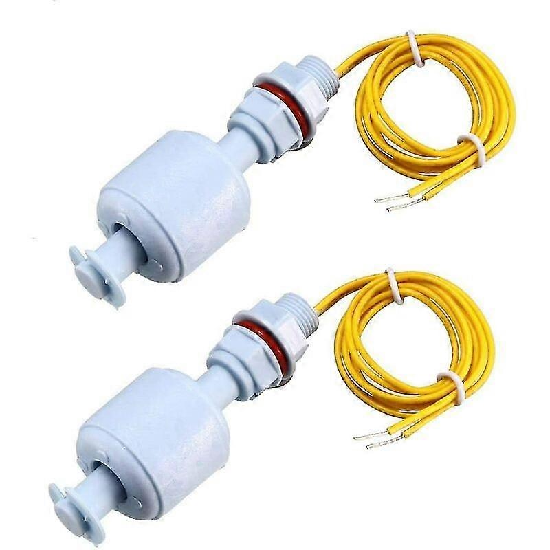 2pcs Pp Float Switch For M10 Water Pump Tank Liquid Water Level Sensor, With Cable