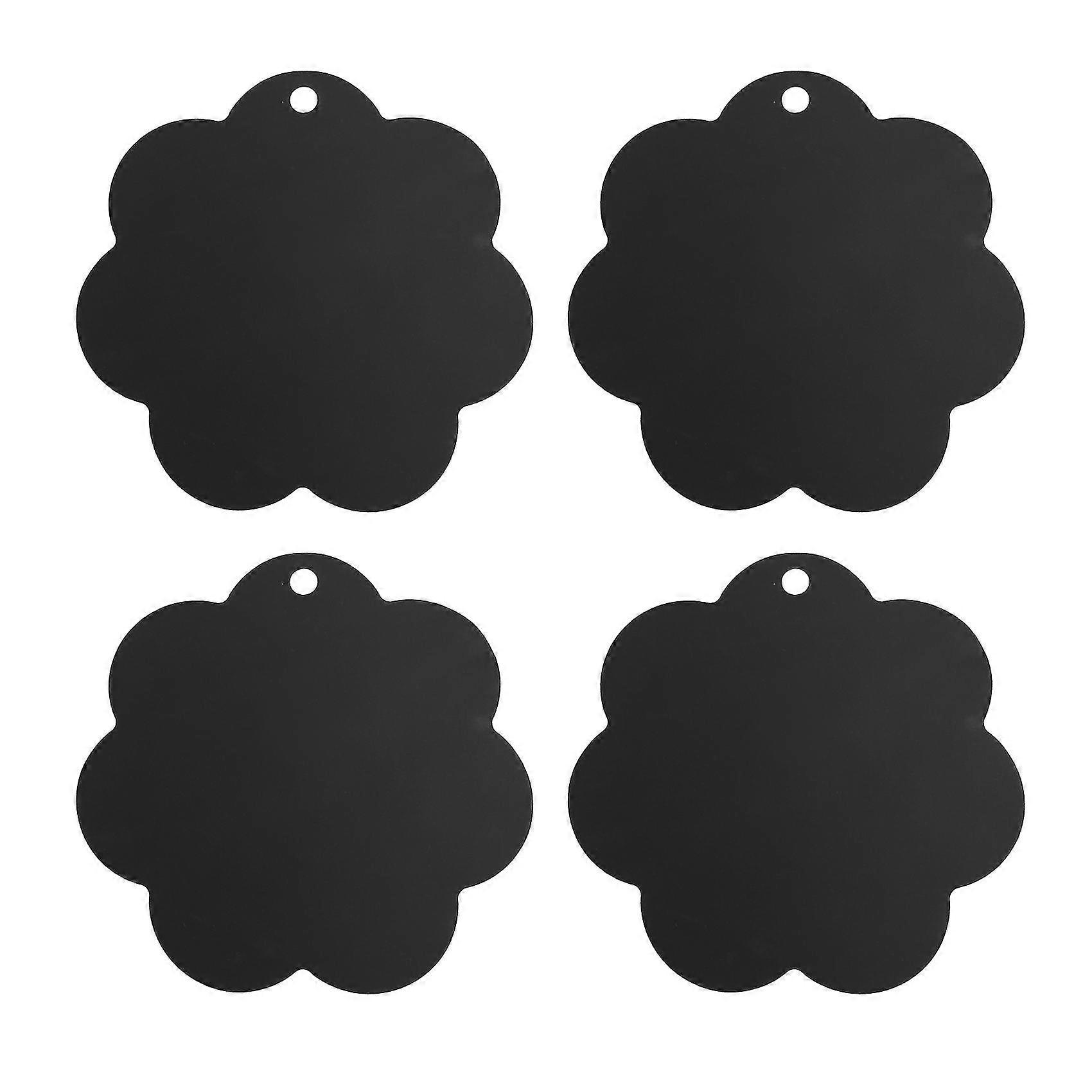 4 Pc Electric Induction Hob Protector Mat 25cm Anti-slip Mat Silicone Cooktop Scratch Protector Cov (haoyi