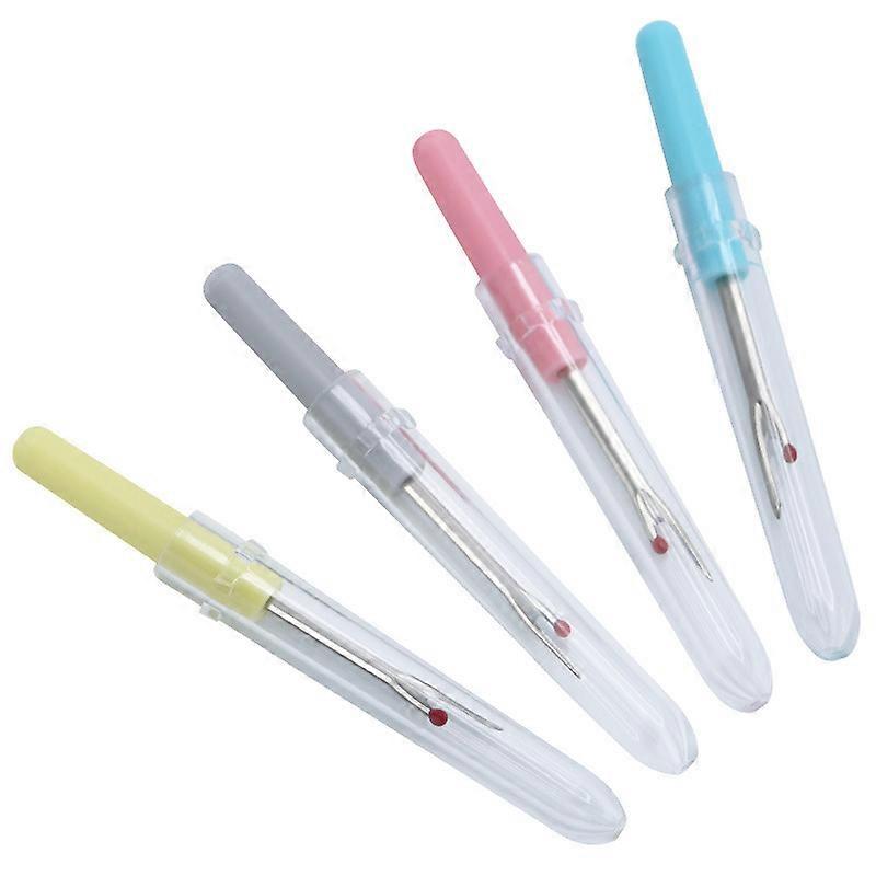 4PCS Colorful Seam Remover with Round Ball Sewing Thread Removal Cutter Cross Stitch Tools,83mm