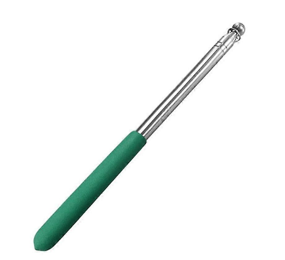 1.2m retractable guide flagpole, stainless steel teaching pointer