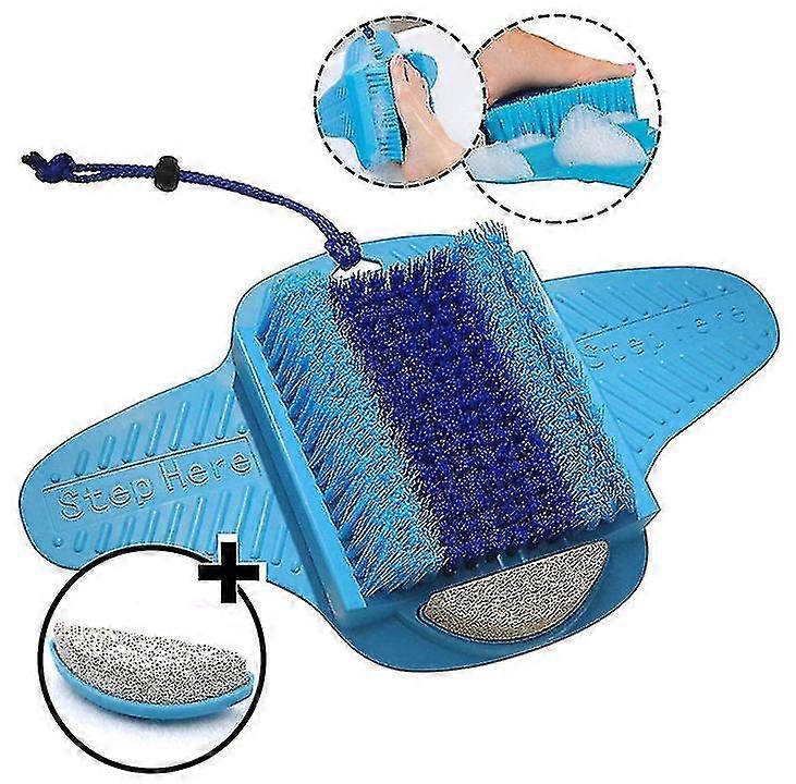 Foot Scrubber With Pumice Stone Foot Clean Smooth Exfoliate Massager