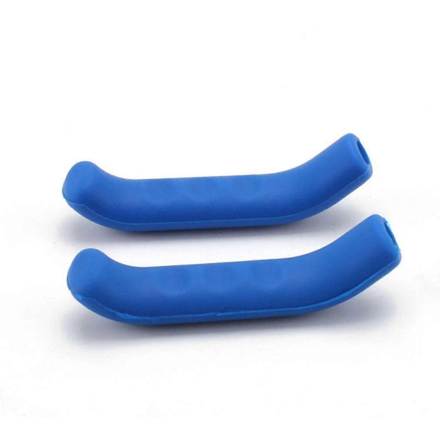 Brake Handle Silicone Sleeve Universal Lever Protection Cover Blue