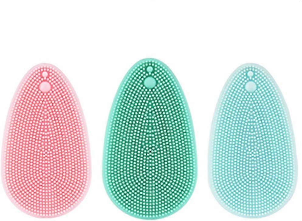 Soft Silicone Facial Cleansing Brush Manual