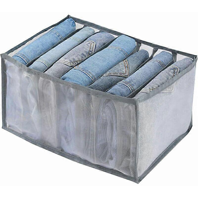 Foldable Drawer Organizer 7 Compartment Storage Box Breathable Dr